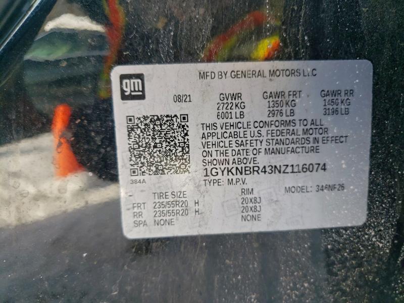 2022 CADILLAC XT5 LUXURY #3309410978