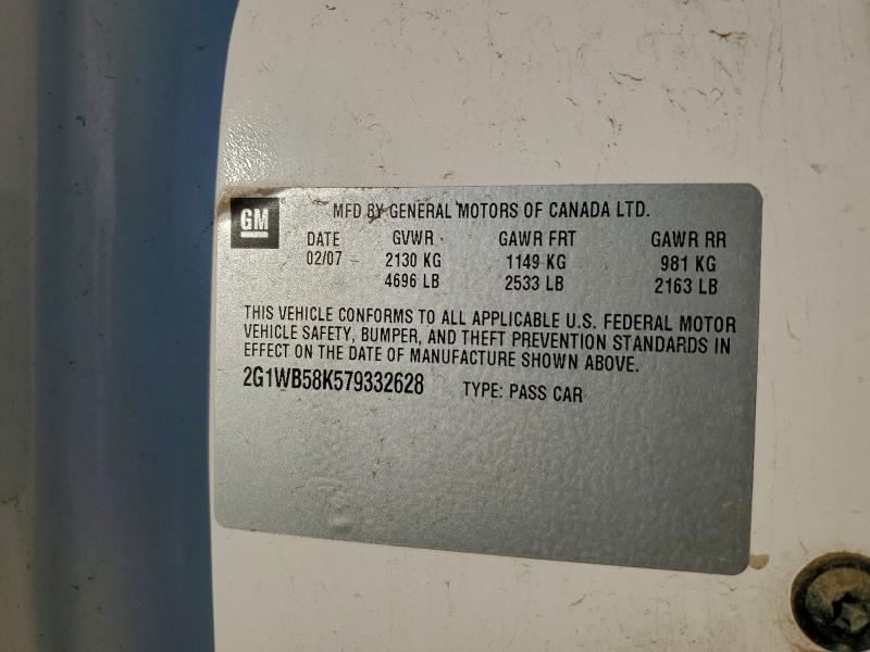 2007 CHEVROLET IMPALA LS #3312793088