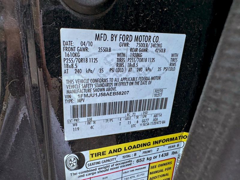 2010 FORD EXPEDITION #3305289318