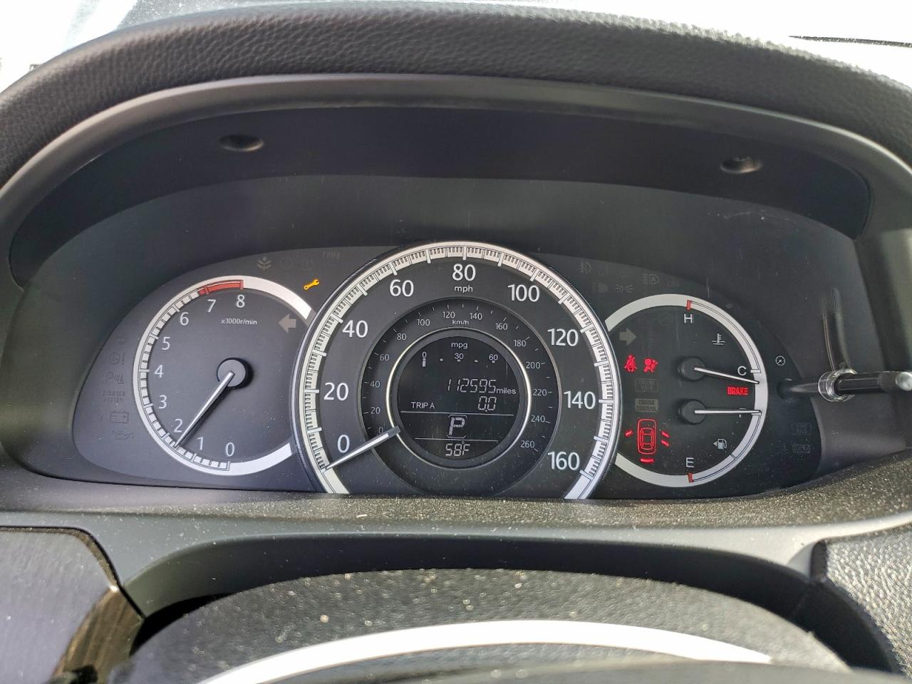 Lot #3318017480 2014 HONDA ACCORD EX