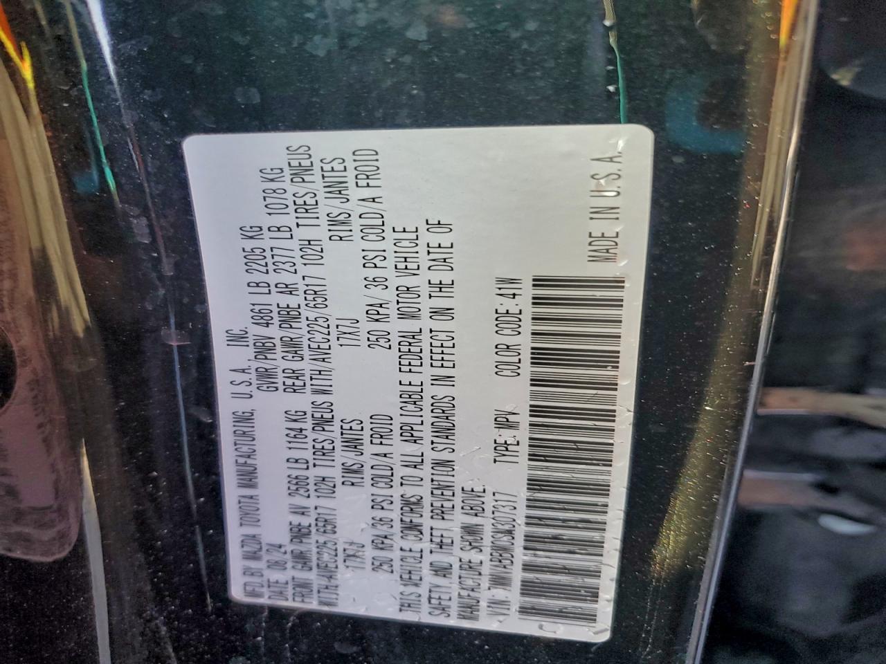 Lot #3304540464 2025 MAZDA CX-50