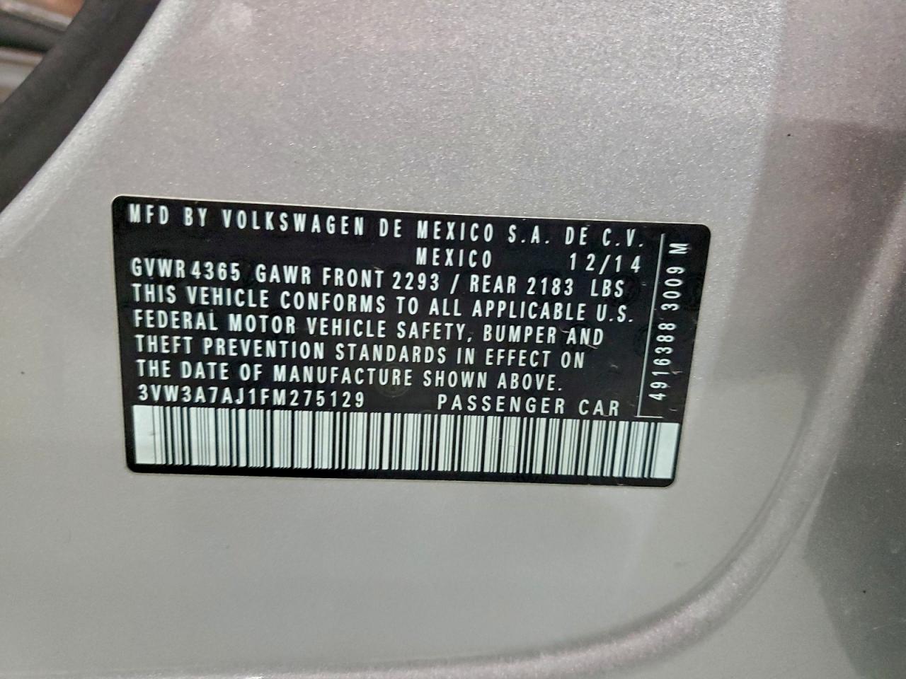 VOLKSWAGEN JETTA TDI