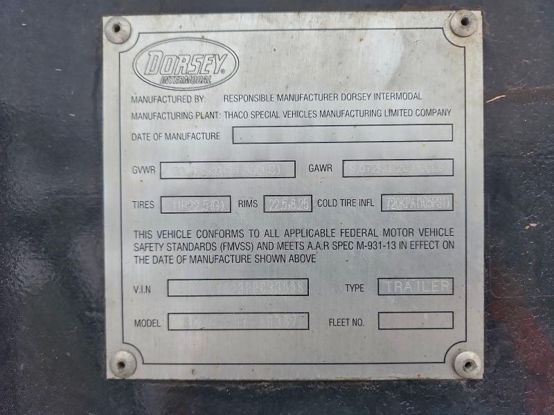 2023 DORSEY TRAILER #3302923148