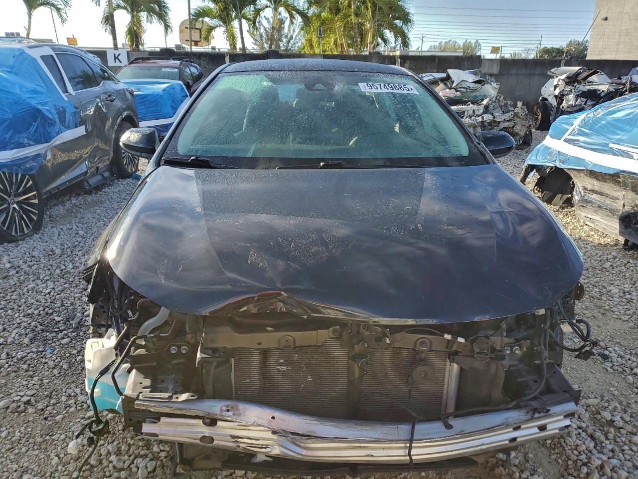 Lot #3315891087 2021 TOYOTA COROLLA LE