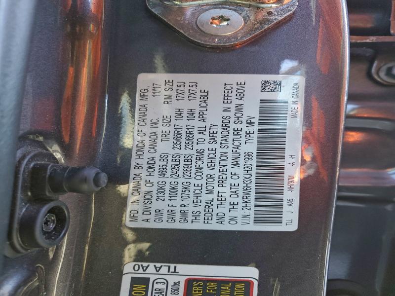 2018 HONDA CR-V LX #3308237198