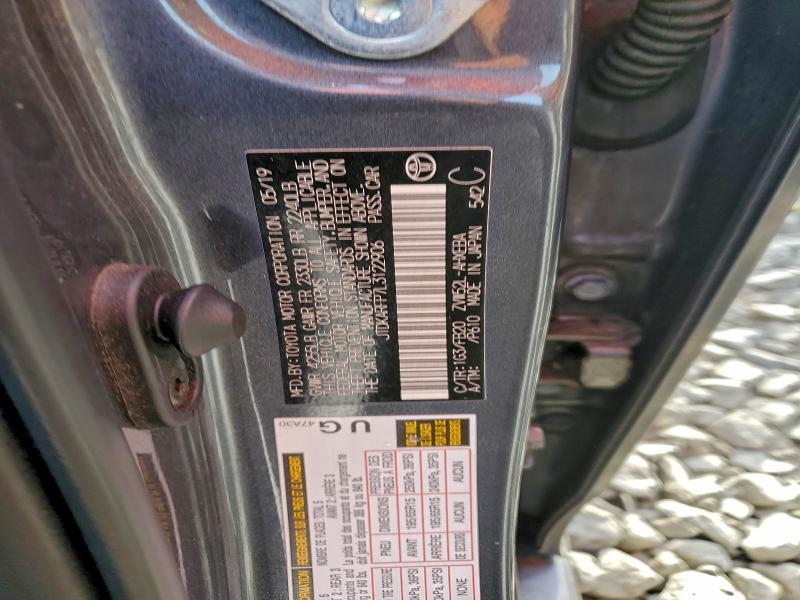 2020 TOYOTA PRIUS PRIM #3316792414