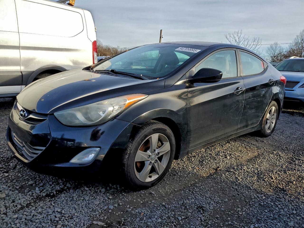 Lot #3305355317 2012 HYUNDAI ELANTRA