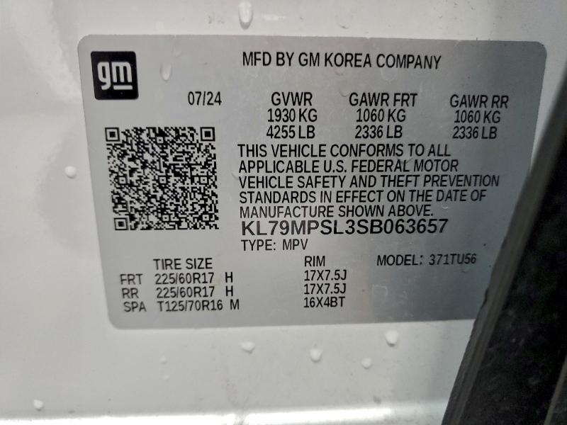 2025 CHEVROLET TRAILBLAZE #3319884154