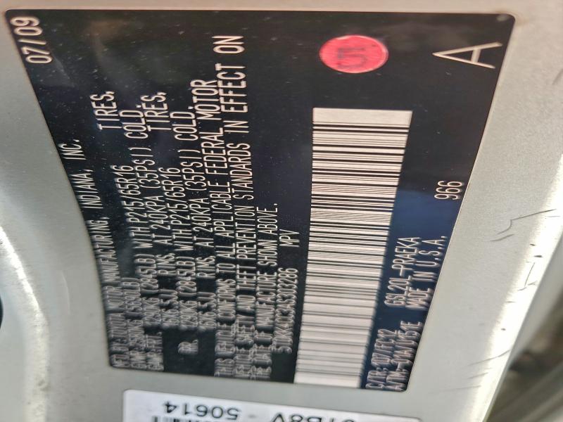 2010 TOYOTA SIENNA CE #3310418990