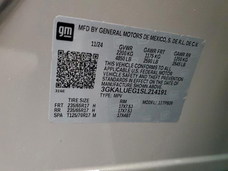 2025 GMC TERRAIN EL #3316834663