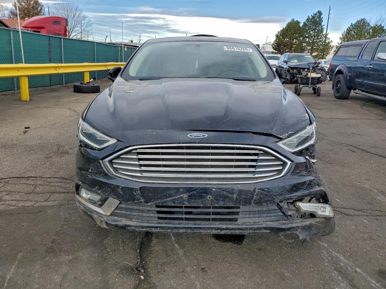 Lot #3316948076 2017 FORD FUSION SE