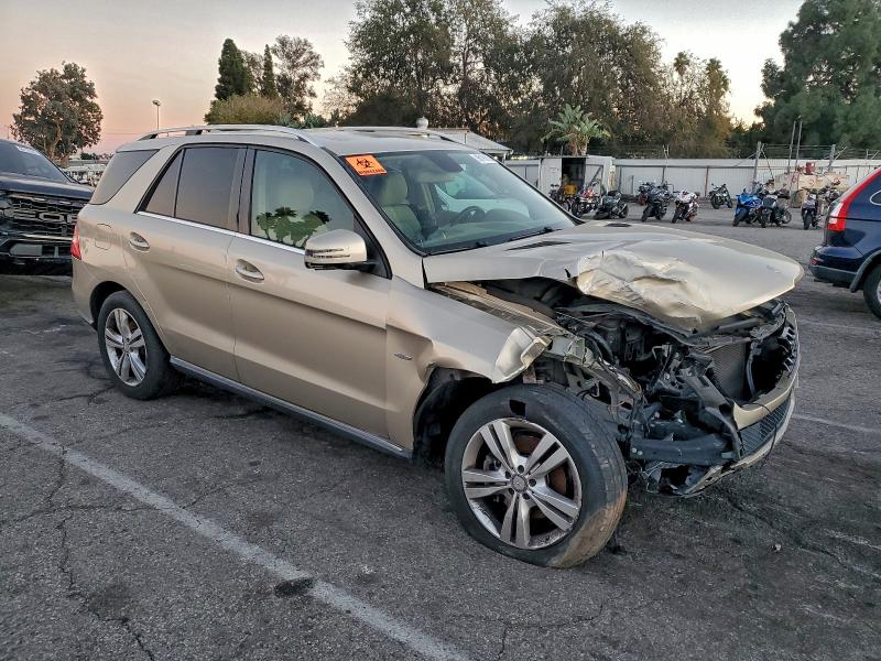 2012 MERCEDES-BENZ ML 350 4MA #3310333958