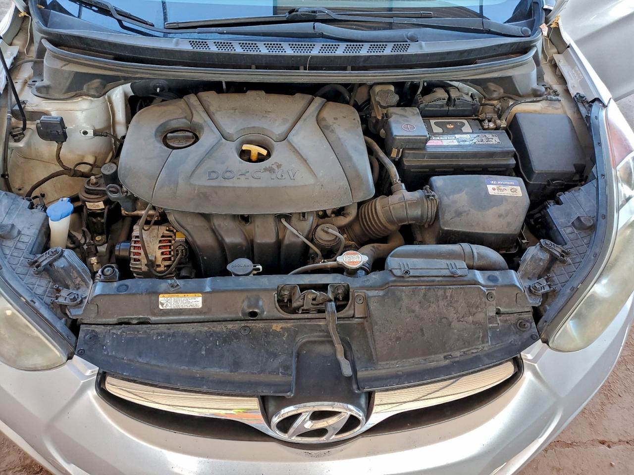 Lot #3311750753 2012 HYUNDAI ELANTRA GL