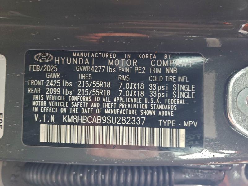2025 HYUNDAI KONA SEL #3305351300