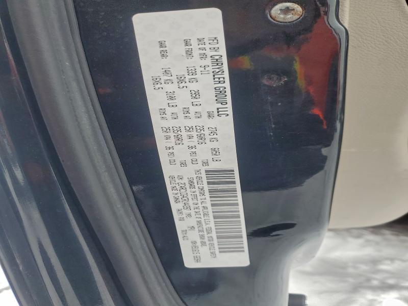 2012 CHRYSLER TOWN AND C #3304527446