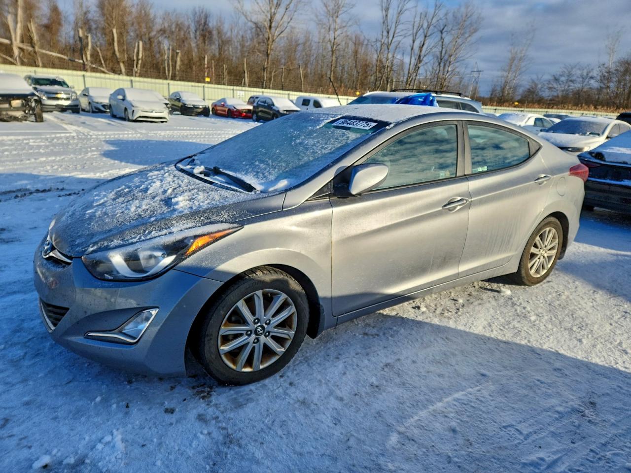 Lot #3316722489 2015 HYUNDAI ELANTRA SE