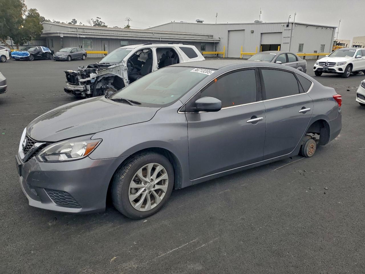 Lot #3316093240 2019 NISSAN SENTRA S