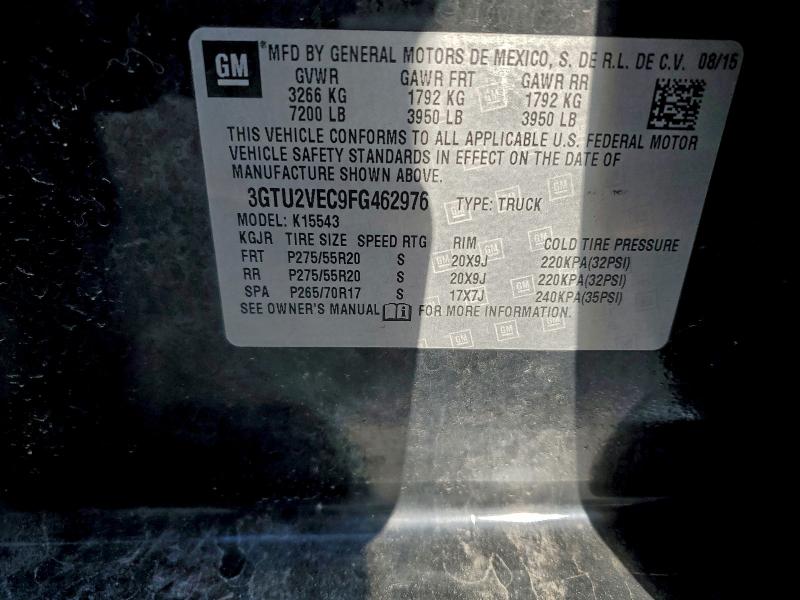 2015 GMC SIERRA K15 #3317793148