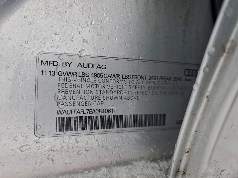 2014 AUDI A4 PREMIUM #3310480057