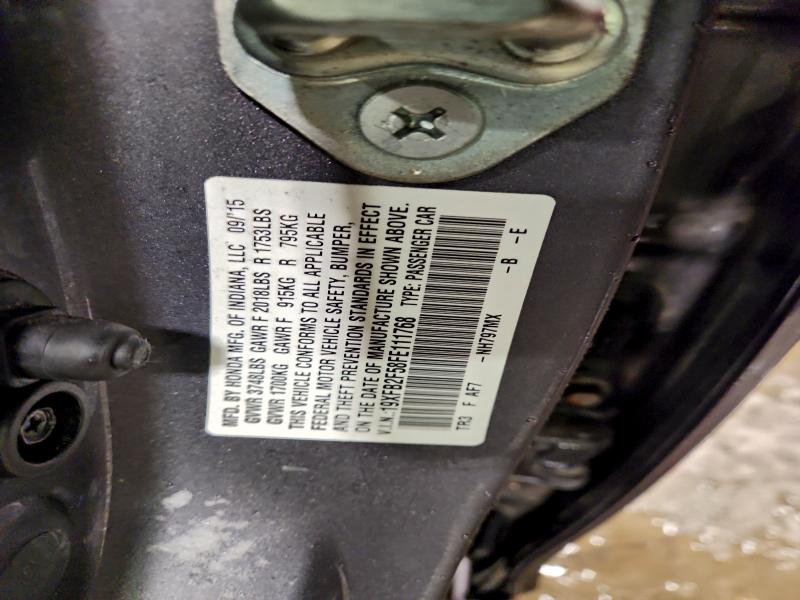 2015 HONDA CIVIC LX #3306730795