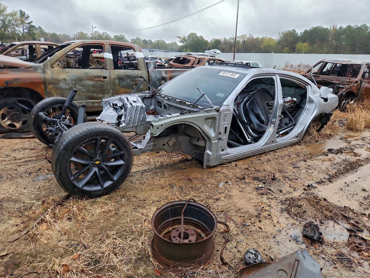 Lot #3304566475 2018 DODGE CHARGER R/