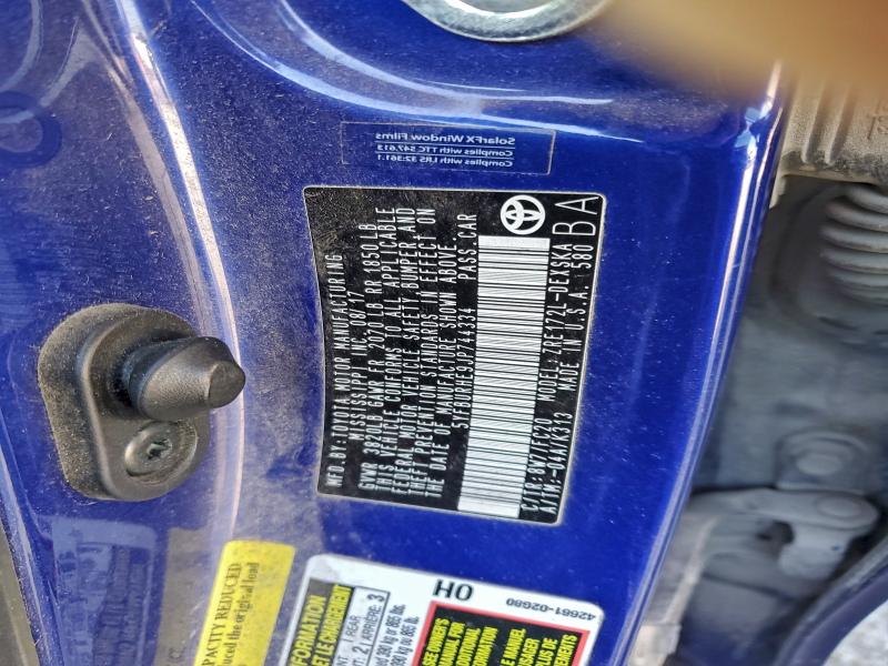 2018 TOYOTA COROLLA L #3316879197