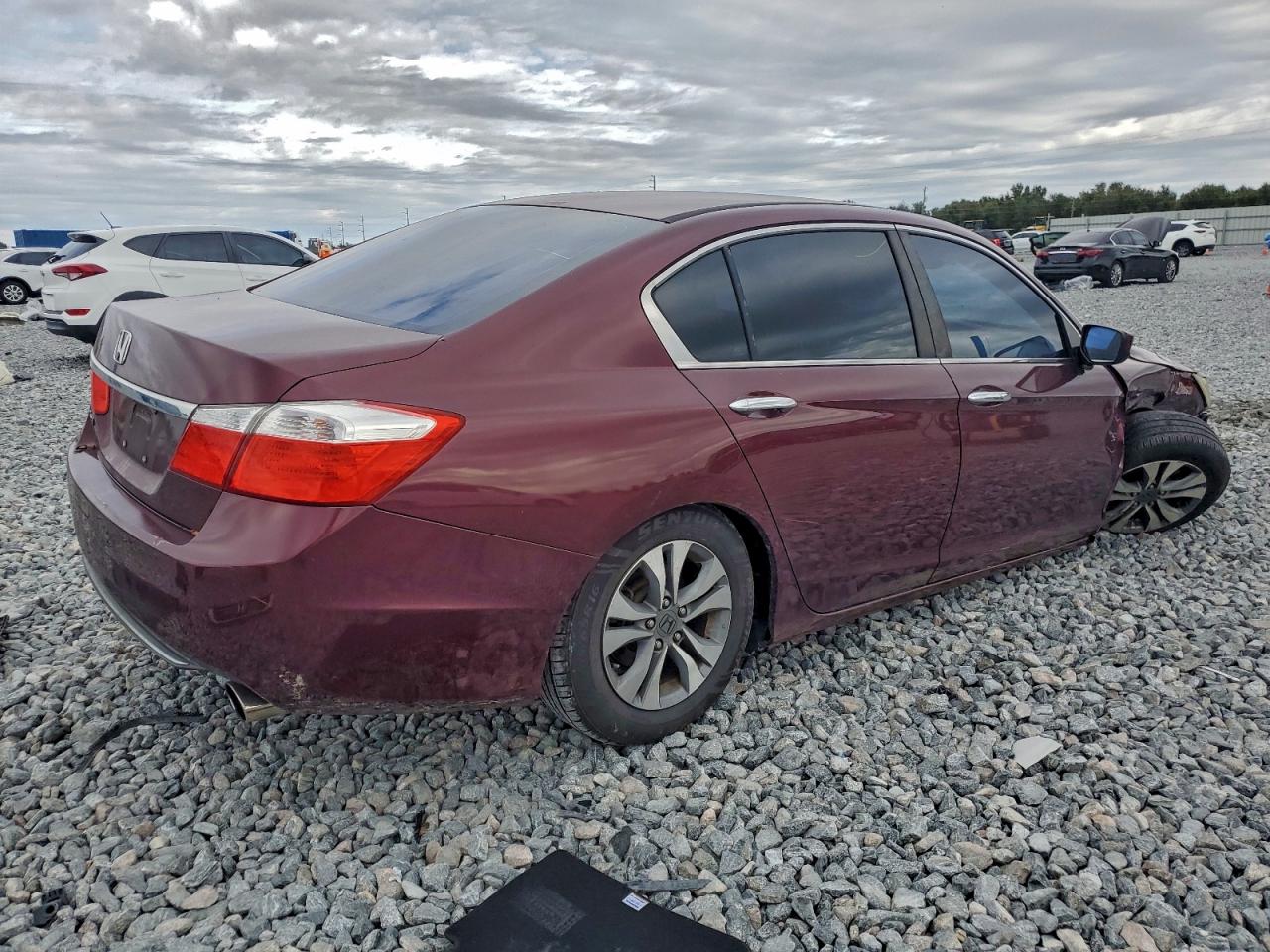 Lot #3317826221 2014 HONDA ACCORD LX