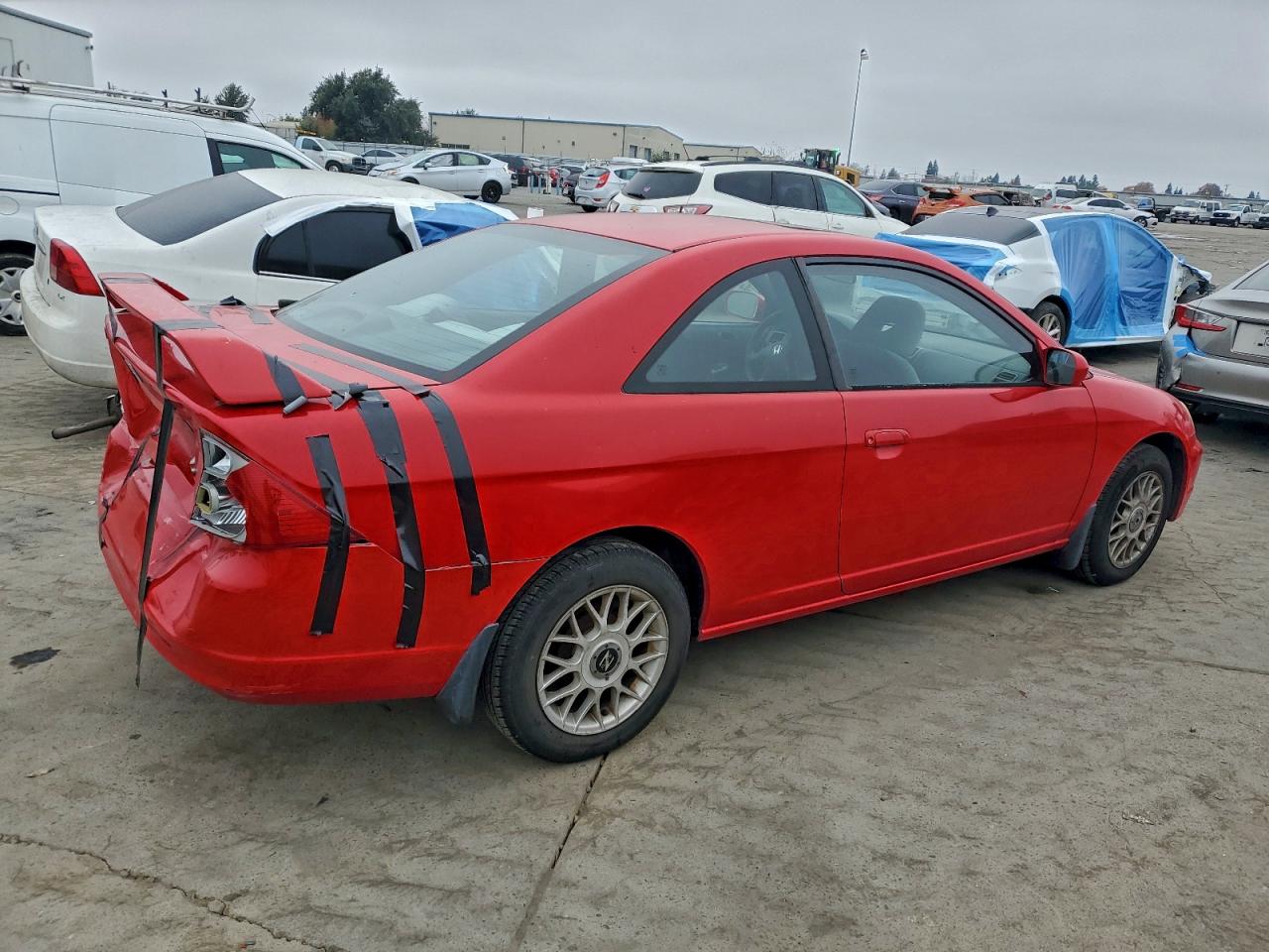 Lot #3316039226 2001 HONDA CIVIC EX