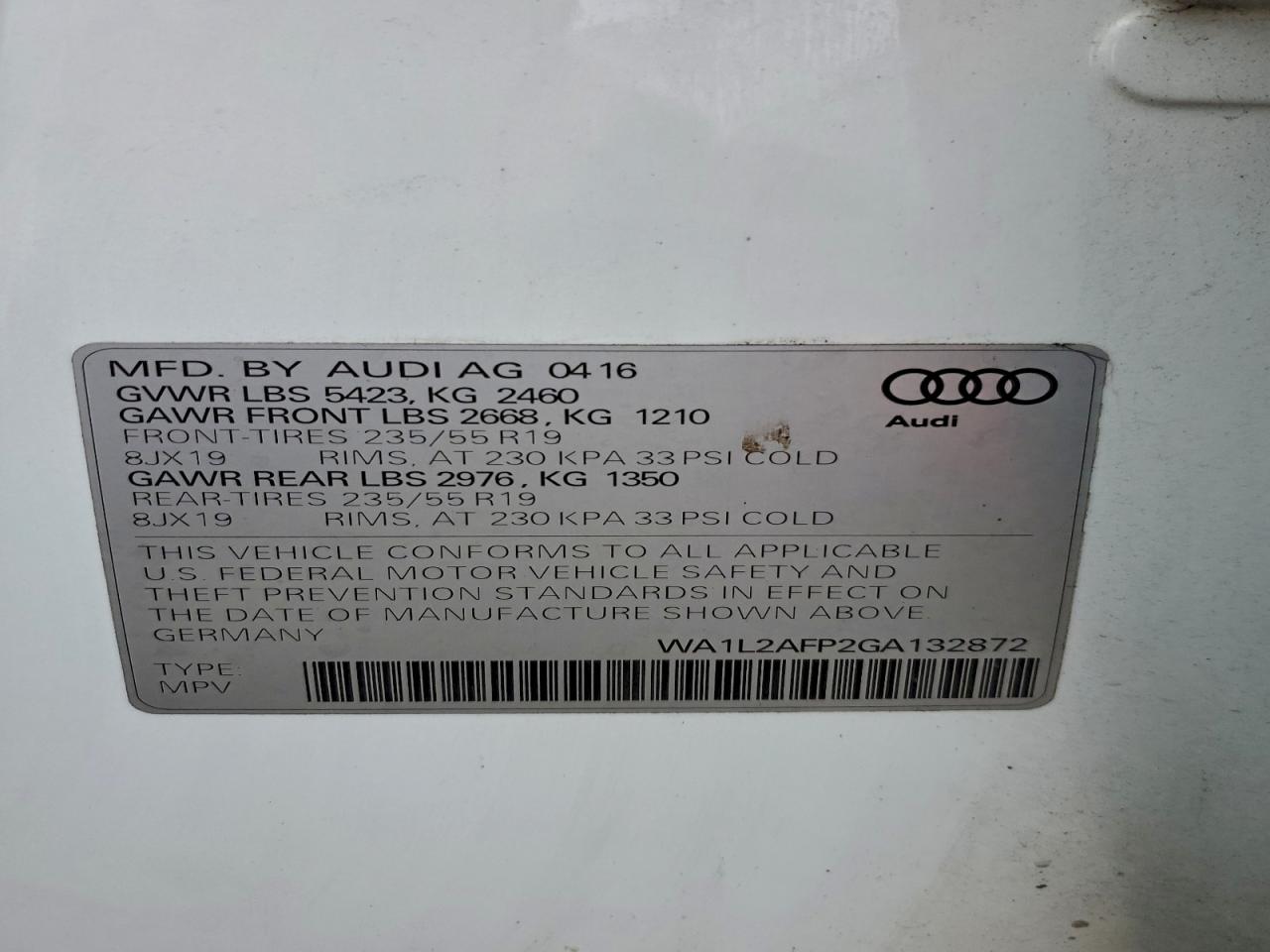 AUDI Q5 PREMIUM PLUS