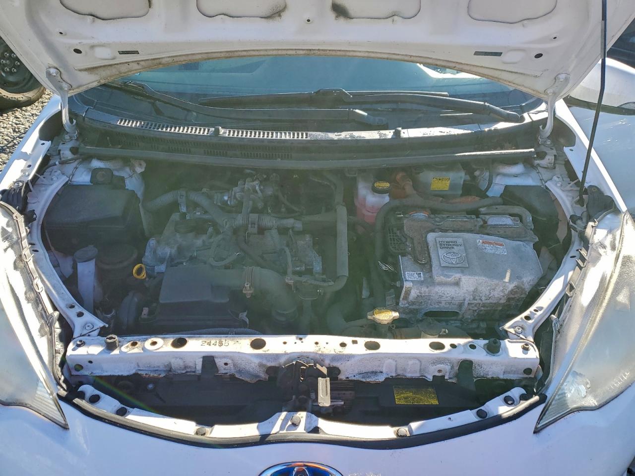 Lot #3318894943 2012 TOYOTA PRIUS C