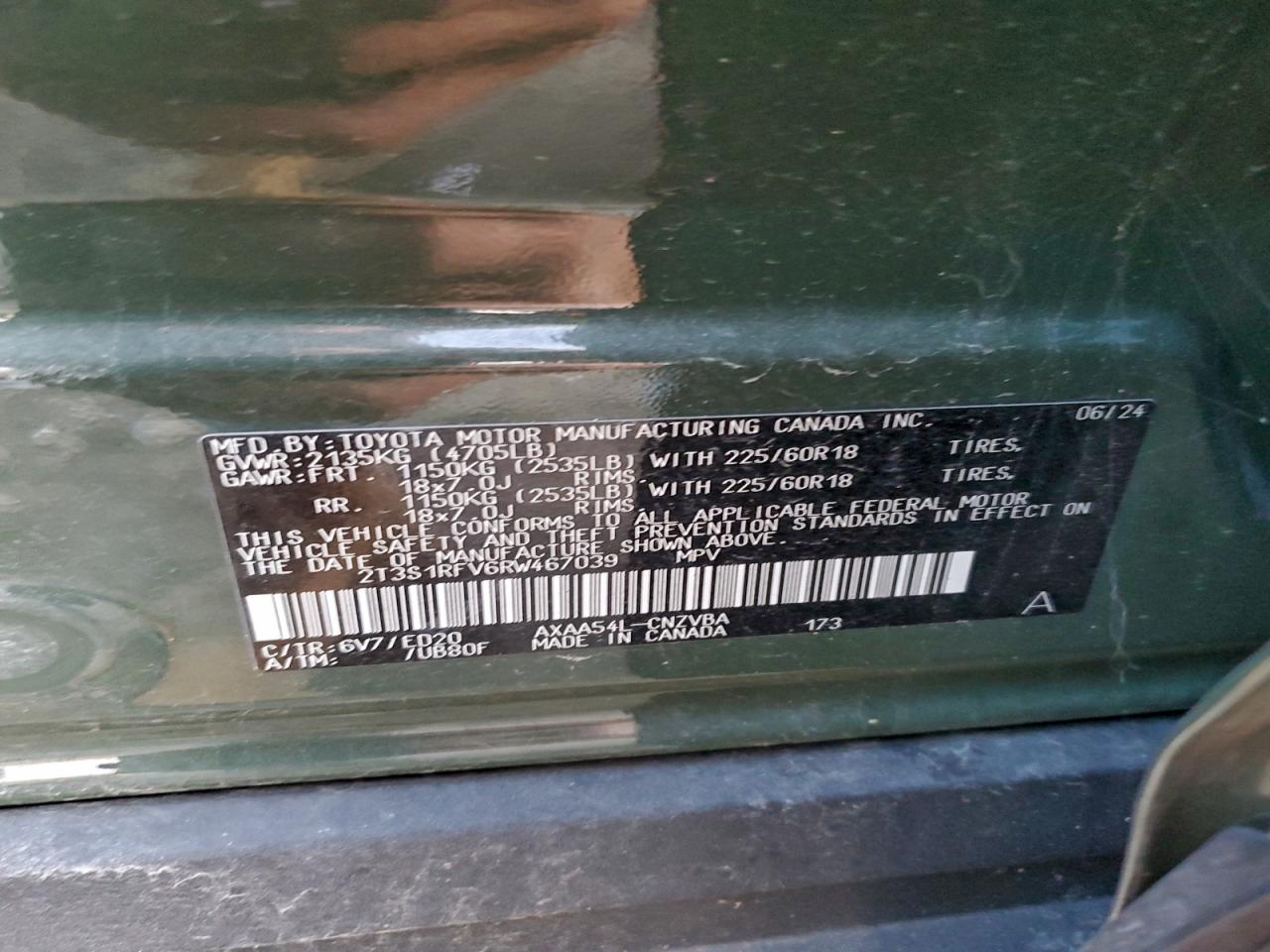 Lot #3319985174 2024 TOYOTA RAV4 TRD O