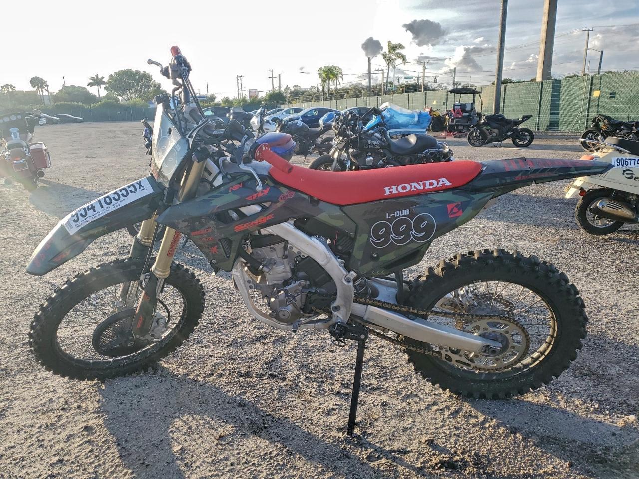 Lot #3304556454 2024 HONDA CRF250 R