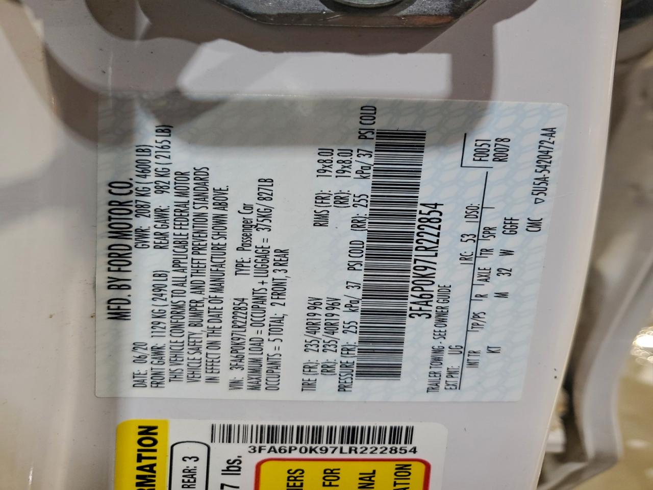 FORD FUSION TITANIUM