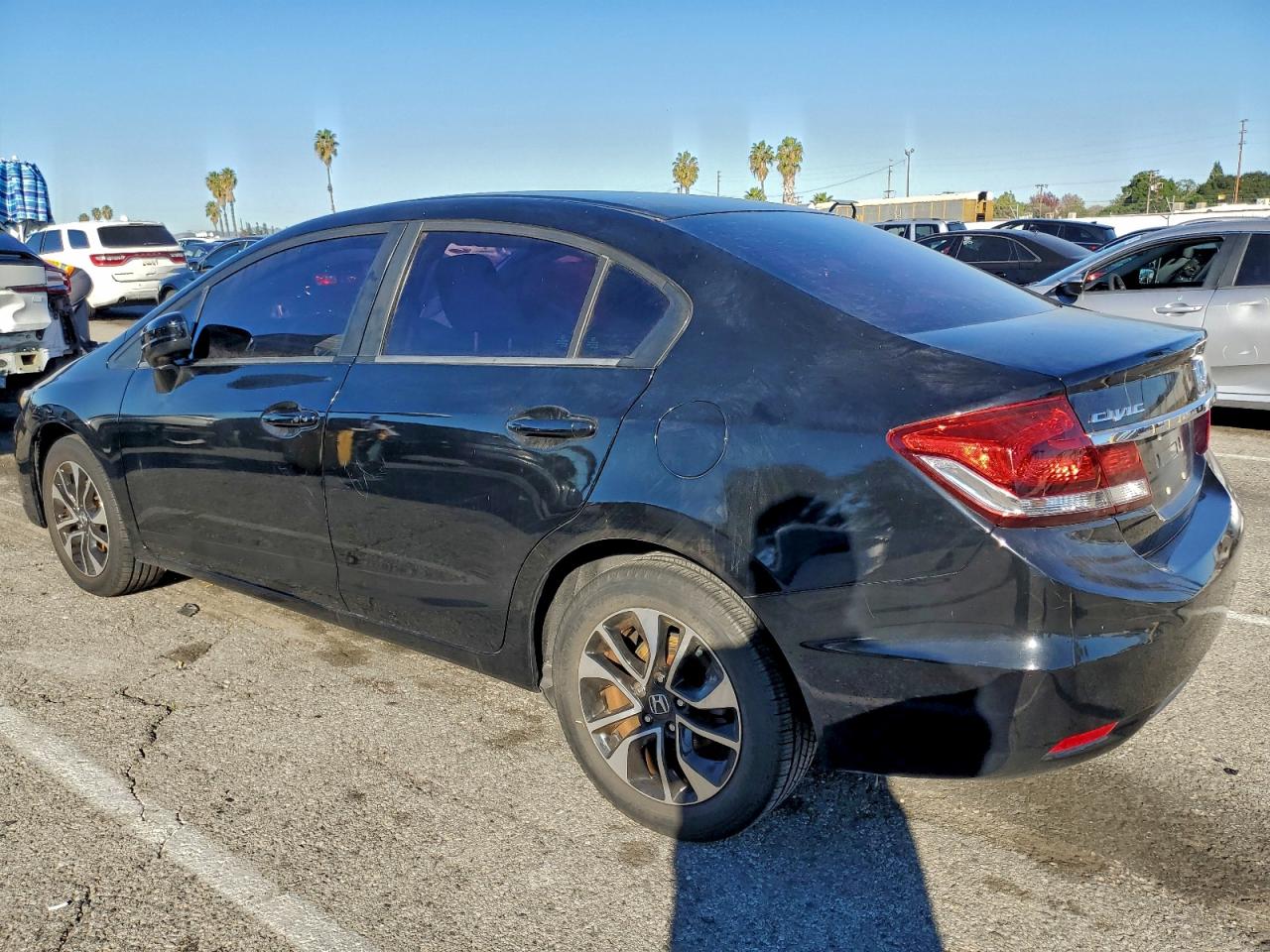 Lot #3317057001 2015 HONDA CIVIC EX