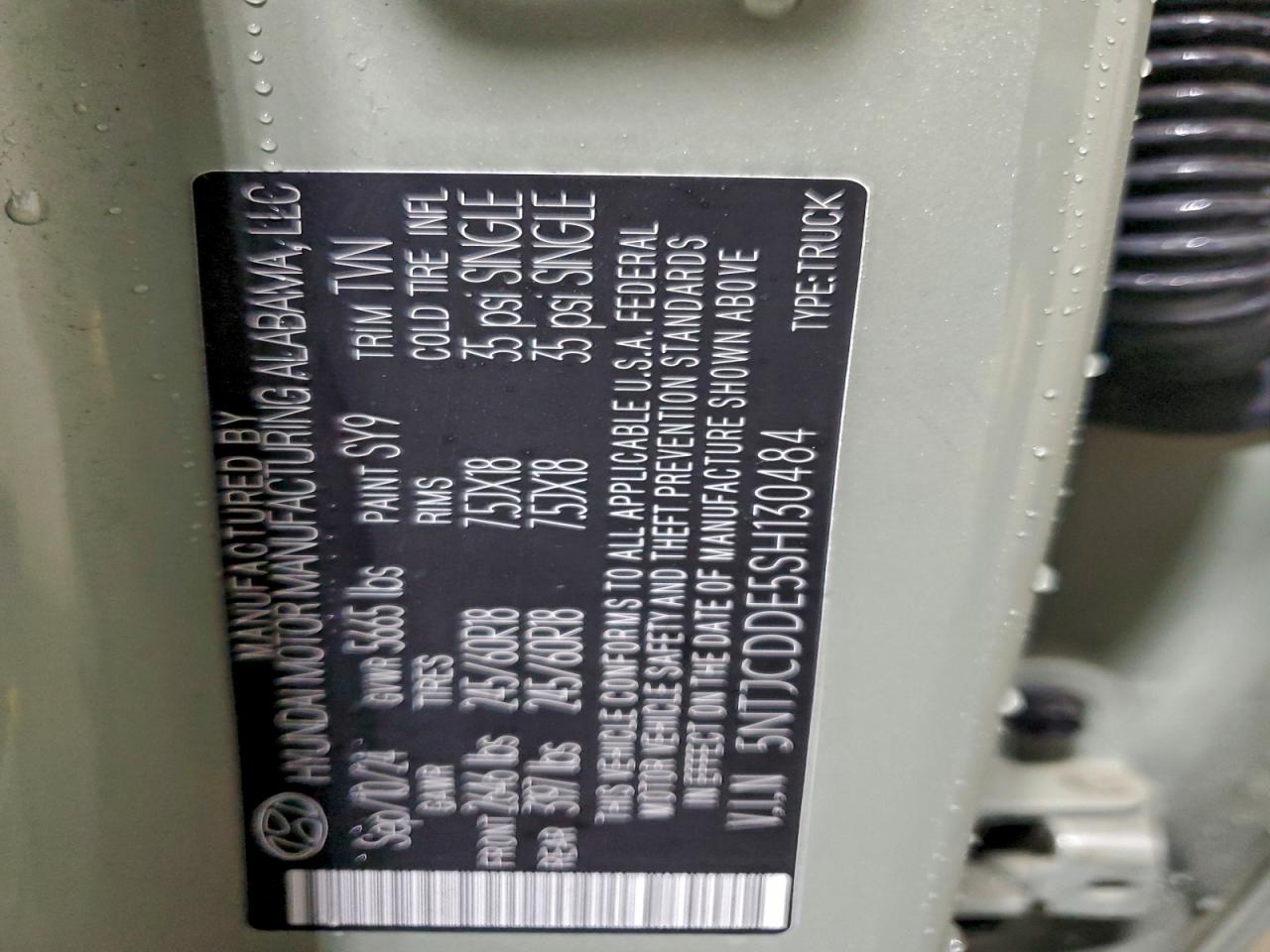 HYUNDAI SANTA CRUZ SEL ACTIVITY