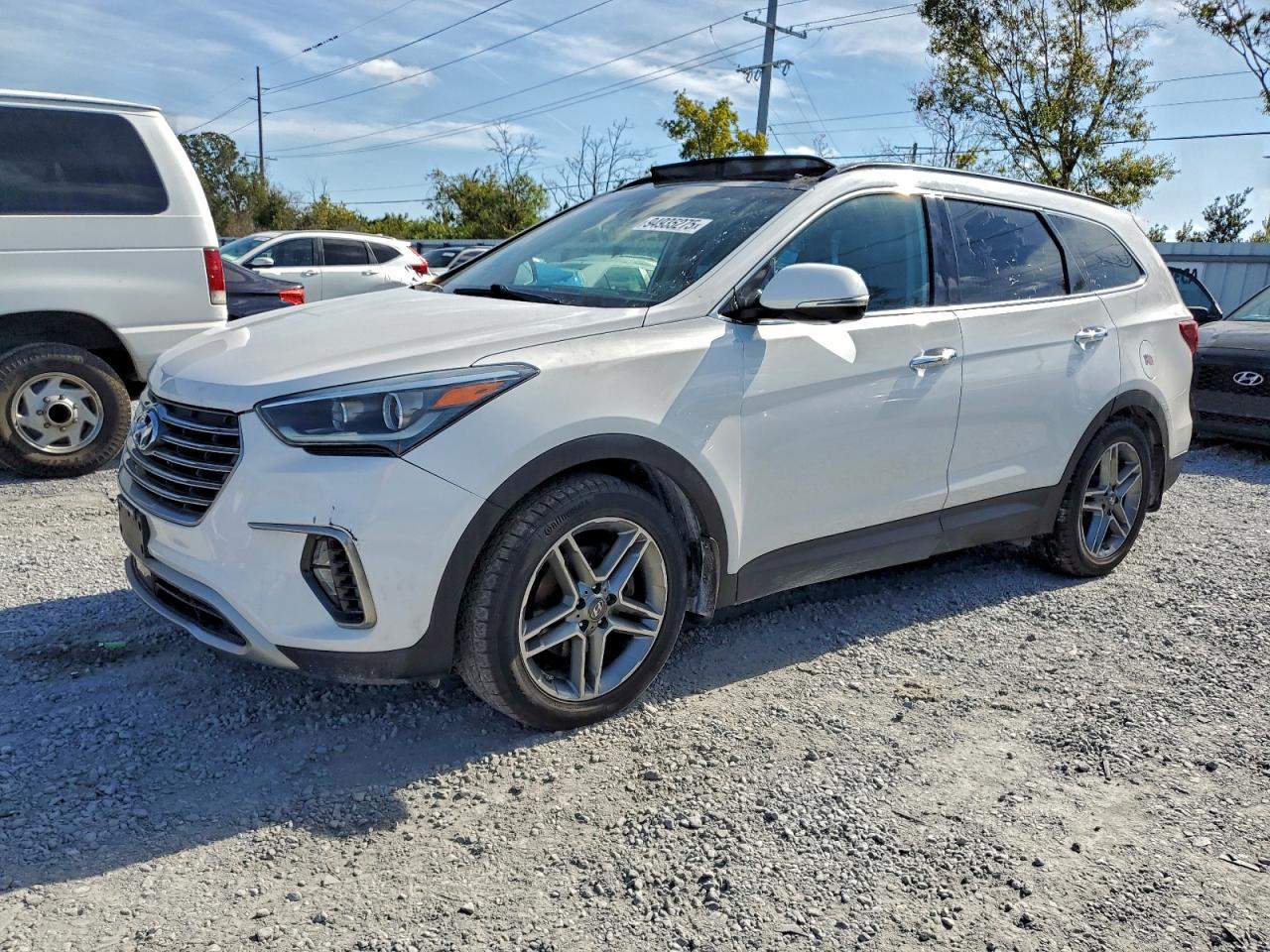 Lot #3304523456 2017 HYUNDAI SANTA FE S