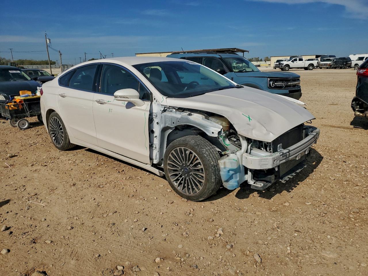 Lot #3311664237 2018 FORD FUSION TIT