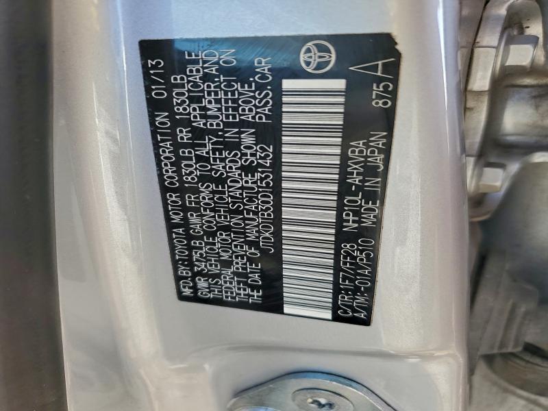 2013 TOYOTA PRIUS C #3303560946