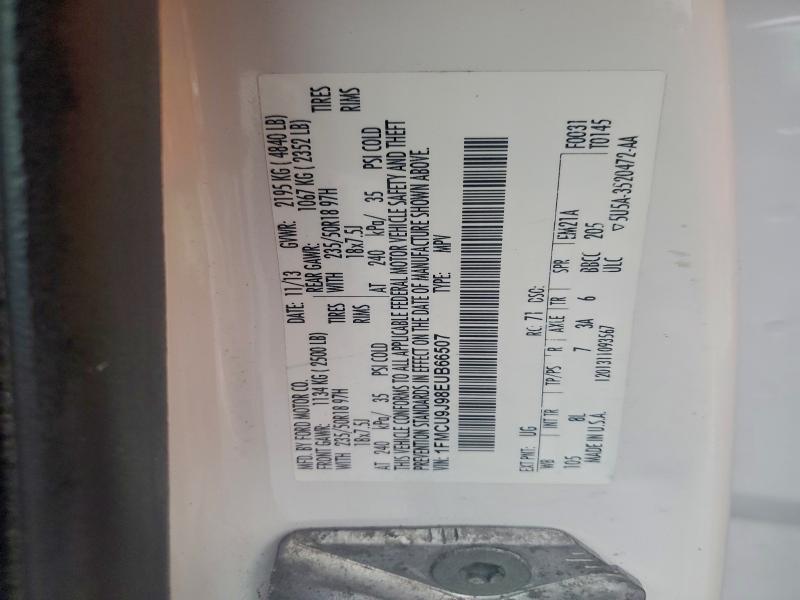 2014 FORD ESCAPE TIT #3304515546