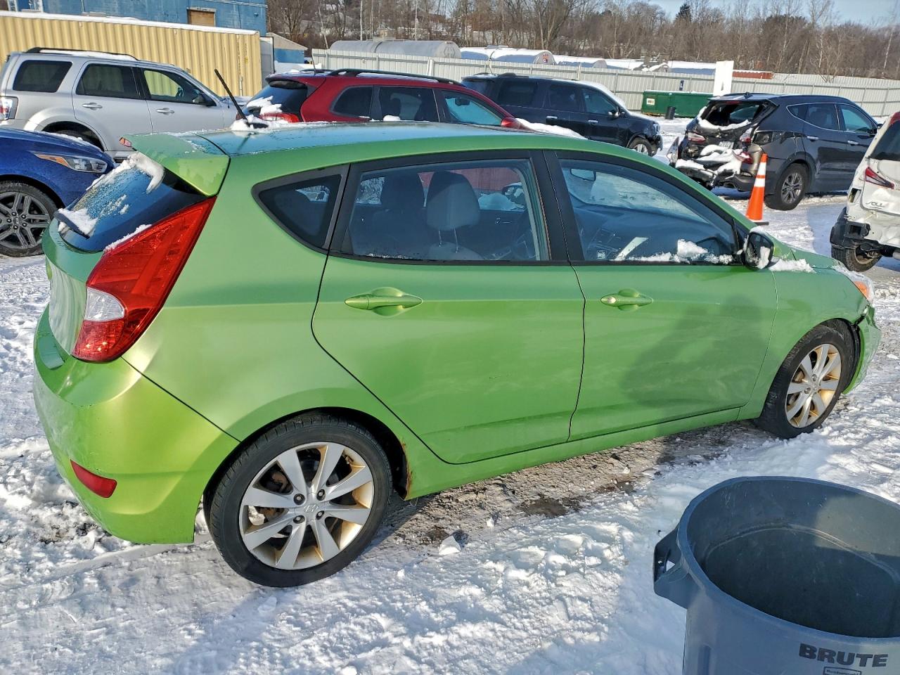 Lot #3316848677 2014 HYUNDAI ACCENT GLS