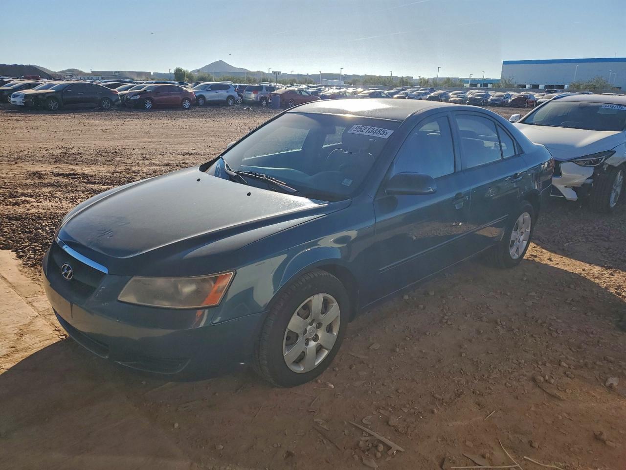 Lot #3302765415 2008 HYUNDAI SONATA GLS