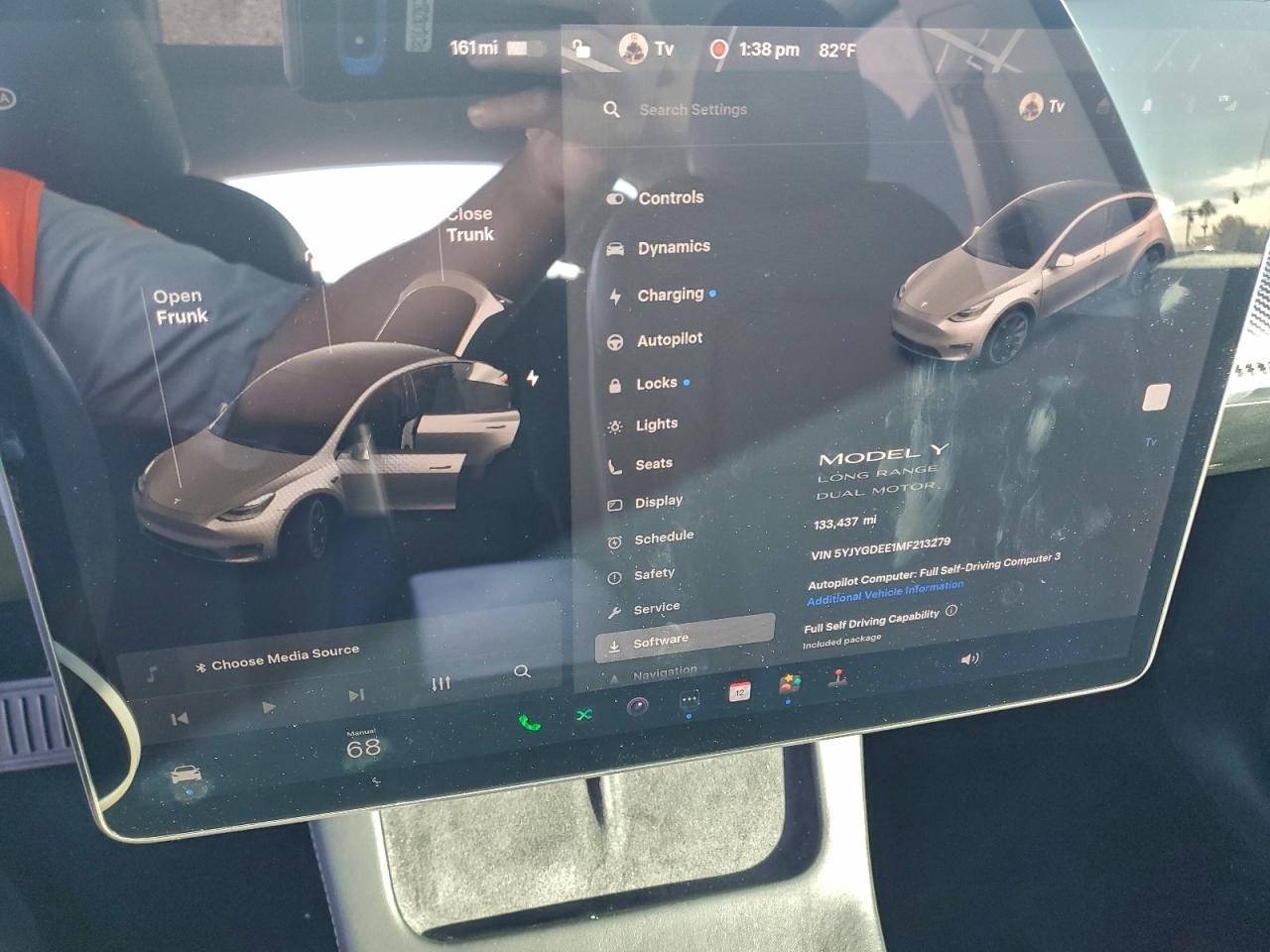 Lot #3317056999 2021 TESLA MODEL Y