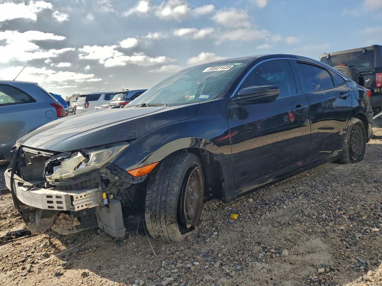 Lot #3318022384 2017 HONDA CIVIC LX