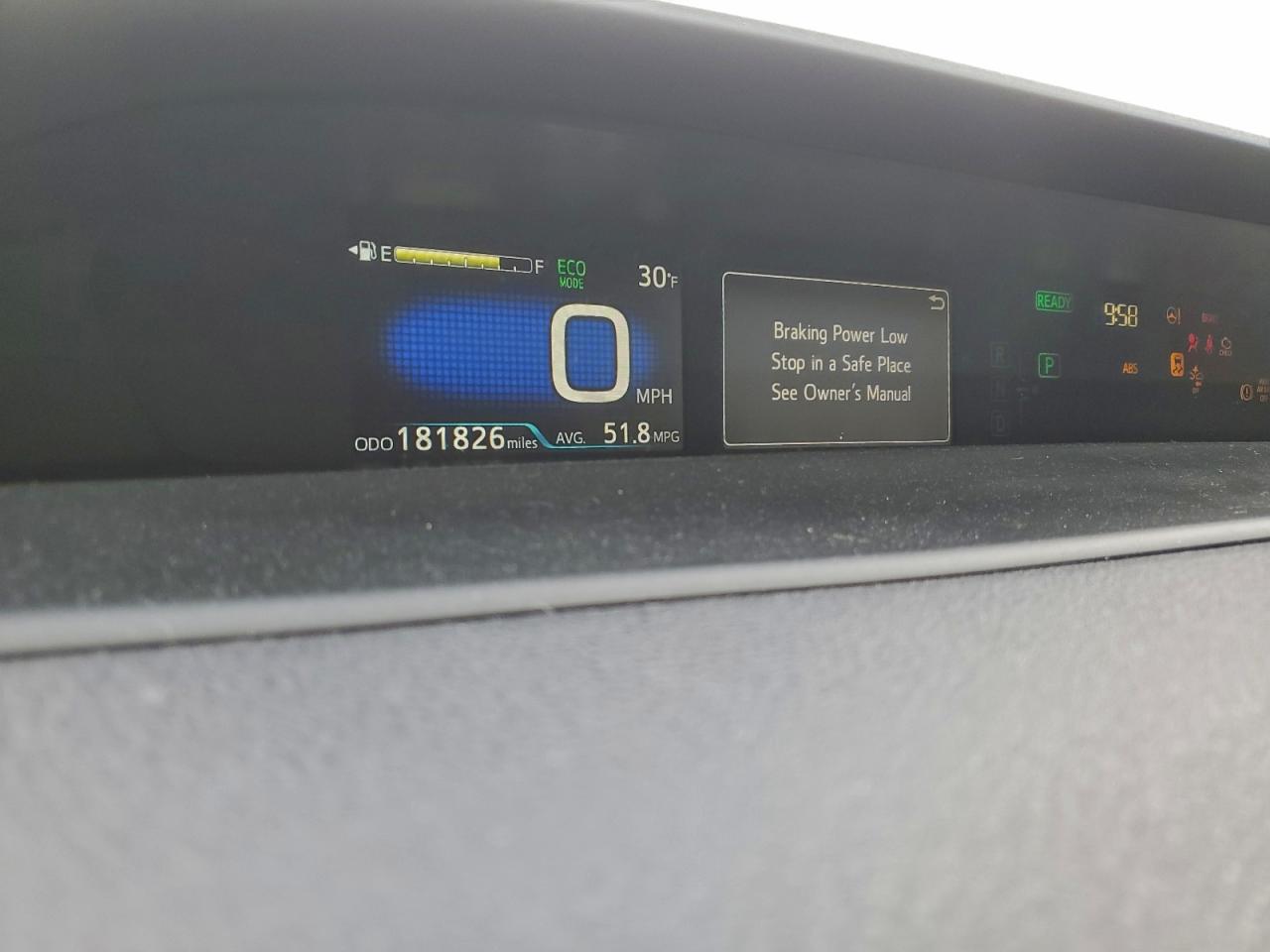 Lot #3316792414 2020 TOYOTA PRIUS PRIM