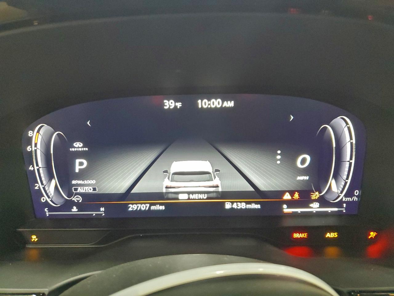 INFINITI QX60 SENSORY