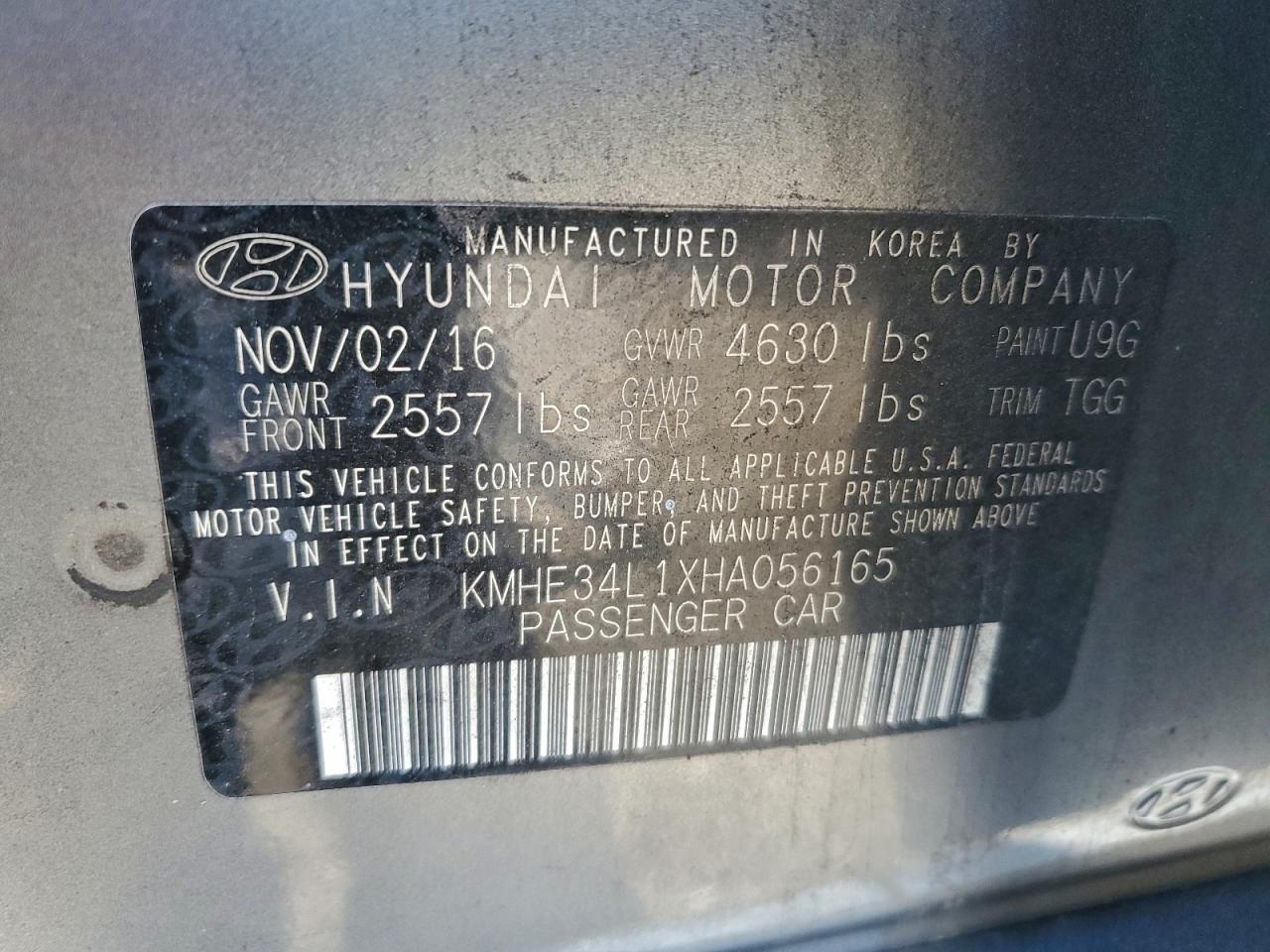 HYUNDAI SONATA HYBRID