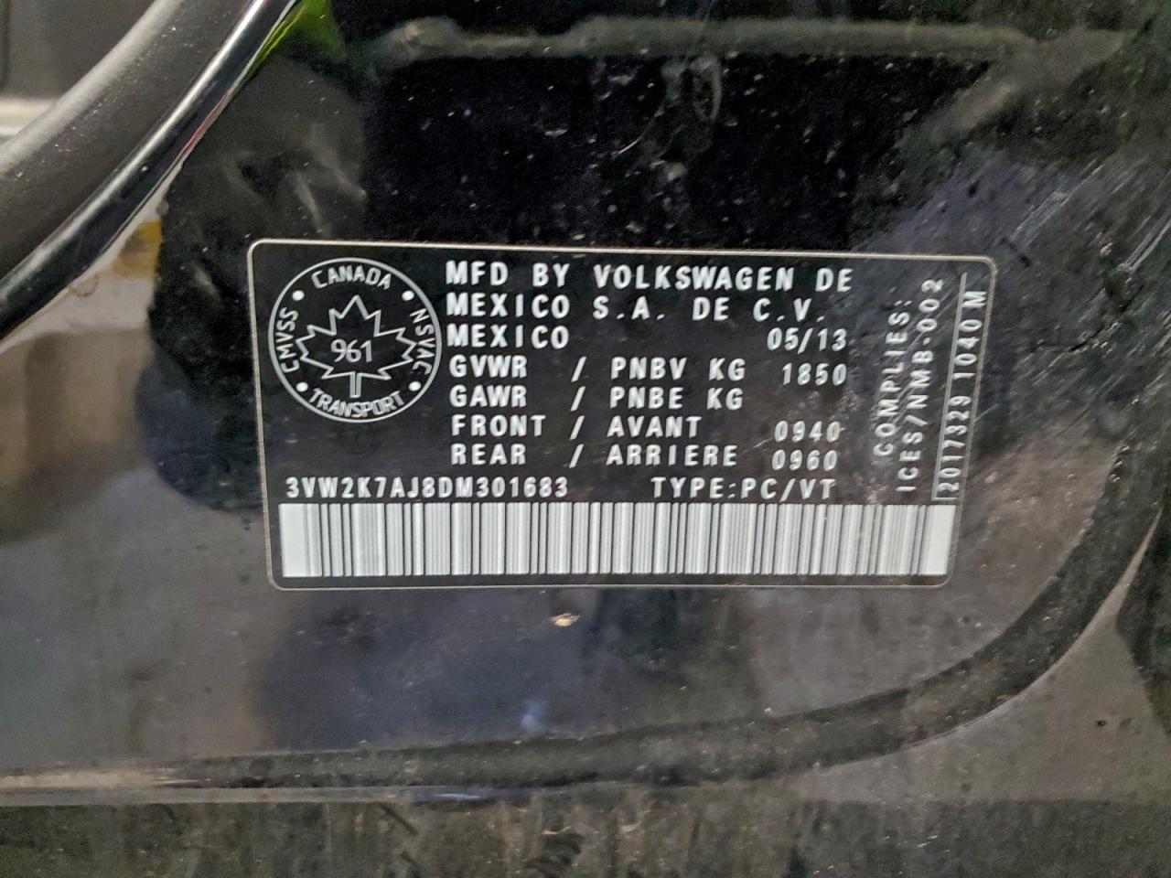 VOLKSWAGEN JETTA BASE