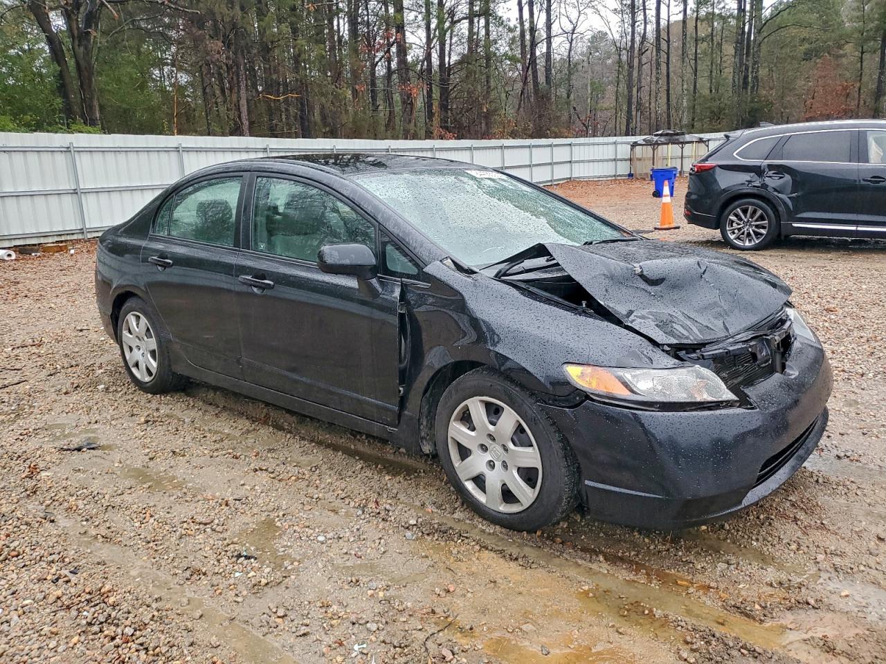Lot #3302766453 2008 HONDA CIVIC LX