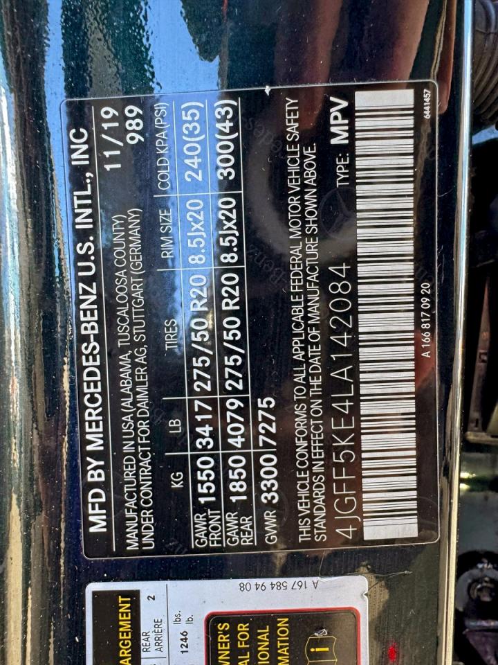 MERCEDES-BENZ GLS-CLASS 450 4MATIC