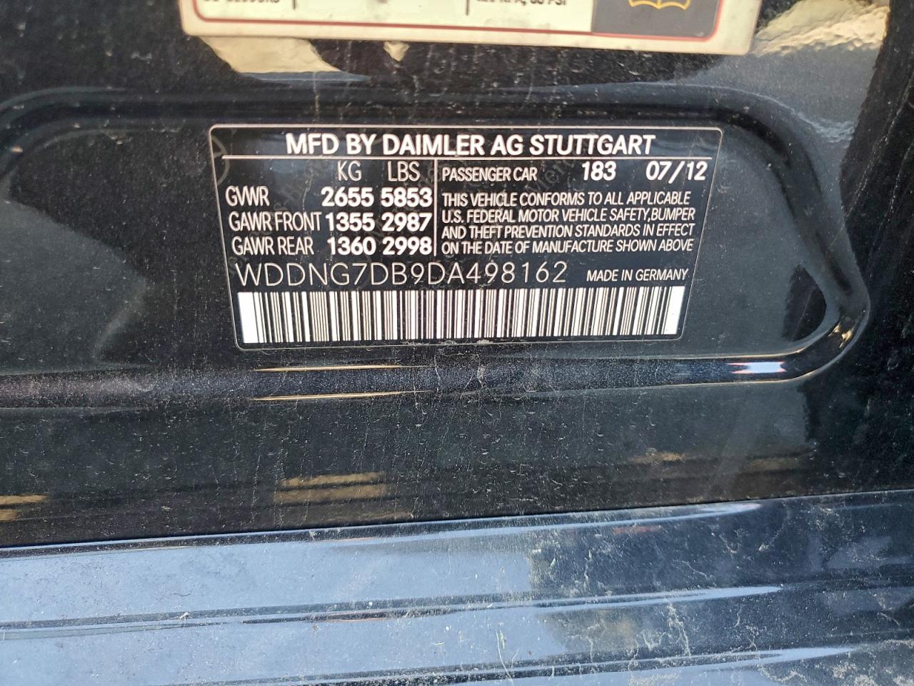 MERCEDES-BENZ S-CLASS 550